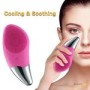 Brosse Vibrante Anti-Cernes Visage, En Silicone & Rechargeable