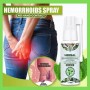 Spray naturel d’hémorroïdes à base de plantes, soulagement rapide des hémorroïdes et des fissures anales, soulager la douleur,
